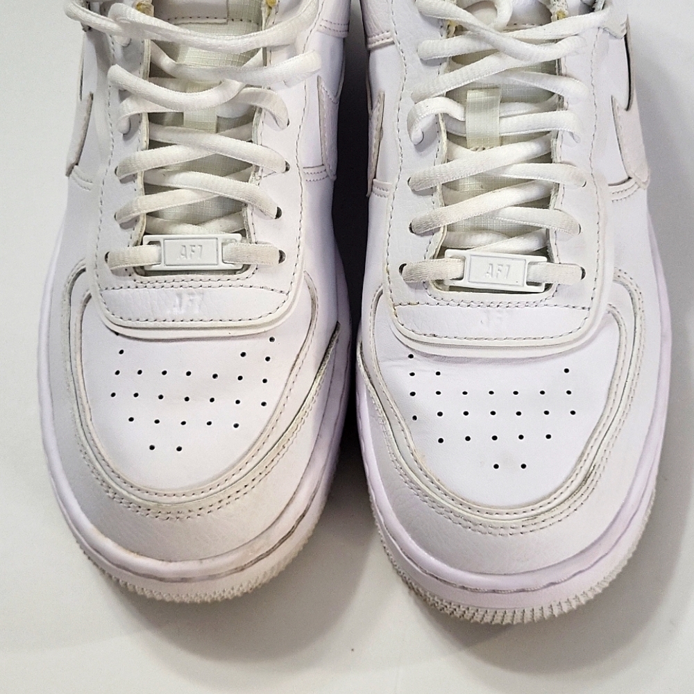 NIKE AIR FORCE 1 Shadow Triple White CI0919 100 Women size 9. - Picture 13 of 16
